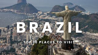 Top 10 Places To Visit In Brazil  The Ultimate Travel Guide travel brazil world [upl. by Rosina657]