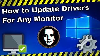 How to InstallUpdate Drivers for Your Monitor Screen or Gaming Display  Fix Monitor Driver Issues [upl. by Nytsrik61]