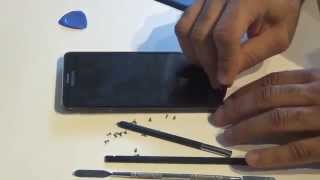 How to replace your broken Screen On Samsung Galaxy Note 4 N910A N910C N910T [upl. by Libys]