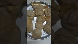 Delicious Egg Momos  Egg and paneer filling momos snacks [upl. by Lomasi]