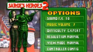 Army Men Sarges Heroes 2 N64 Full Walkthrough HD 60FPS  Expert Mode [upl. by Sirob309]