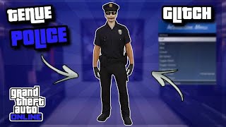 AVOIR LA TENUE DE POLICE SUR GTA 5 ONLINE 👮 [upl. by Ilan]