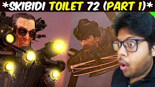 Skibidi Toilet Ep 72 Part 1  GMAN VS ASTRO TOILET 😱 [upl. by Eima900]