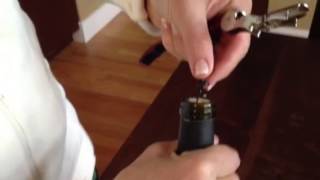 Double hinged corkscrew tutorial [upl. by Casavant51]