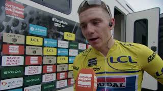 Remco Evenepoel  Interview at the finish  Stage 6  Critérium du Dauphiné 2024 [upl. by Edahs83]