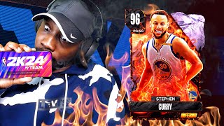 NBA 2K24 MyTEAM Mobile Is INSANE Packs amp Curry Gameplay [upl. by Haikan628]