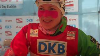 Darya Domracheva  A Very Cold Oslo Pursuit [upl. by Brody]