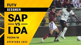 Resumen Saprissa 10 Alajuelense  Jornada 18  Apertura 2023 [upl. by Rey]