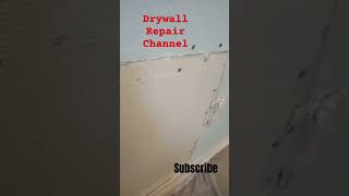 drywall repair channel how to patch wall patching hole in wall [upl. by Shaylyn]