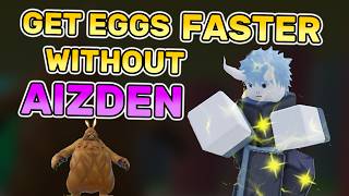 HOW TO GET EGGS FASTER WITHOUT AIZDEN  The Hunt Event  Shindo Life [upl. by Orman640]