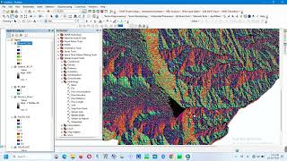 How To Delineate Watershed on ARC GIS by using Arc Tool Box [upl. by Noryk220]