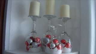 DIY Wine Glass Candles [upl. by Yup504]