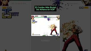 El Combo Más BRUTAL de ATHENA en KOF 2002 [upl. by Wehtta]