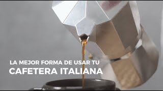 Cómo obtener el mejor café en tu Cafetera Italiana hecho en casa [upl. by Killam]