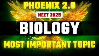 Phoenix 20 Biology Most Important Video for NEET 2025  Unacademy NEET Toppers  Udaan [upl. by Aloz]