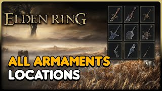 Elden Ring All Legendary Armament Locations TrophyAchievement Legendary Armaments [upl. by Leonor]