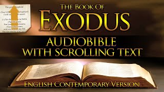 Holy Bible Audio EXODUS 1 to 40  With Text Contemporary English [upl. by Yablon629]