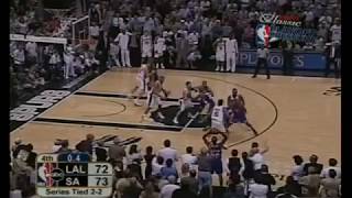 Derek Fisher 04 Game Winning Shot [upl. by Gnoy]