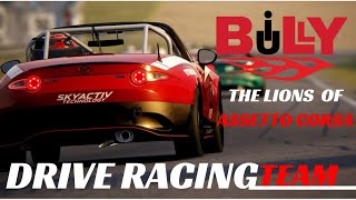 DRIVE RACING TEAM THE LIONS OF ASSETTO CORSA [upl. by Handel14]