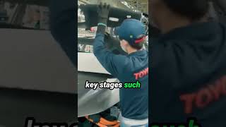 Toyota Japan Factory Tour  How Japanese cars are made shortvideo [upl. by Julita]