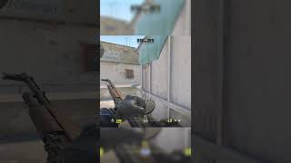 Flasha yön verip RAKİBE TEK MERMİ ATMAK cs2 csgo edit funny gaming gameplay [upl. by Pinto]