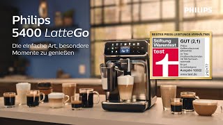 Philips 5400 LatteGo  Kaffeemomente [upl. by Anitirhc]