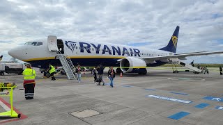 Ryanair Boeing 7378200 Flight From Birmingham To Berlin [upl. by Notrab]