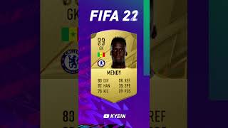 Édouard Mendy  FIFA Evolution FIFA 18  EAFC 24 [upl. by Rodriguez434]