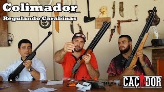 Como regular mira de Armas com Colimador [upl. by Lorolla]