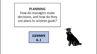 61 Foundations of planning [upl. by Razatlab]