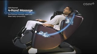 OSIM uDivineV2 Massage Chair  Ultimate massage chair for sports recovery and muscle rejuvenation [upl. by Pega]