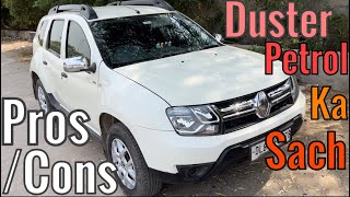 Renault Duster Petrol Pro\Cons  Duster Petrol Sach  Must Watch Before Buy This Car  Achin Rexwal [upl. by Donna]