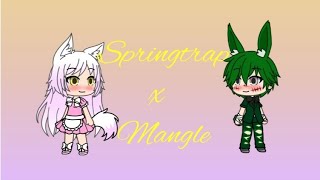 Springtrap x Mangle Love Story  GLMM [upl. by Arraet]