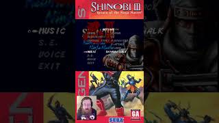 videogamesecrets Shinobi III how to become invincible [upl. by Ahcsas]