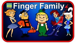 Finger Family The Jetsons Family cartoons Children Songs [upl. by Odrareg224]