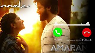 Hey minnale song  Amaran  ringtone  bgm  sivakarthikeyan  Sai pallavi  gv prakash ringtone [upl. by Ibbetson]