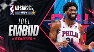 Best Plays From NBA AllStar Starter Joel Embiid  202324 NBA Season [upl. by Zipah]