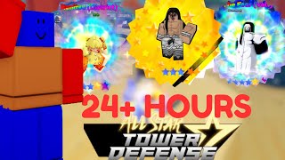 I Returned TO ALL STAR TOWER DEFENSE For 24 HOURS From a ONE YEAR BREAK [upl. by Nolram]