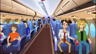 Naughty Air Hostess Game Walkthrough [upl. by Ashwin]