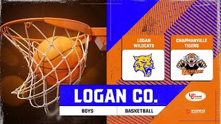 LOGAN WILDCATS VS CHAPMANVILLE TIGERS  WV BOYS BASKETBALL [upl. by Alaet517]