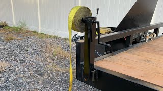 Homemade ratchet strap winder DIY [upl. by Kelbee]