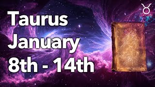 TAURUS  What Do YOU DESIRE It Comes Quickly January 8th  14th Tarot Reading [upl. by Elletse]