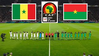 Senegal vs Burkina Faso  AFRICA CUP OF NATIONS QUALIFICATION 2025 [upl. by Eniaral]