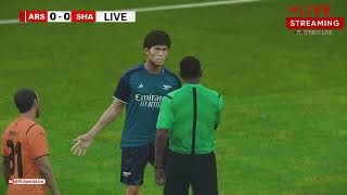 Arsenal vs Shakhtar D  CHAMPIONS LEAGUE 2024  eFOOTBALL PES21 Gameplay PLSL 741 [upl. by Luo427]