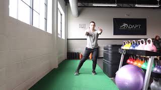 Valslide Lateral Lunge [upl. by Aicemak]