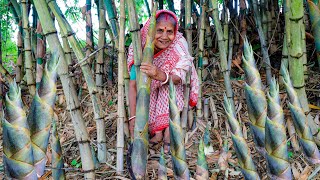 Bamboo Shoot Recipe  শুটকি মাছ দিয়ে বাঁশ কোড়লের এই রান্না একবার খেলে সারা জীবন মনে থাকবে [upl. by Nref285]