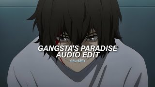 Gangstas Paradise  Coolio Ft LV Edit Audio [upl. by Sinai]