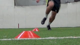 Pro Agility Drill  How To Increase your Overall Speed  5105 [upl. by Marten479]