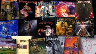 Megadeth  ranking all 16 studio albums [upl. by Shabbir593]