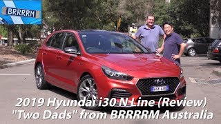 2019 Hyundai i30 N Line Premium quotTwo Dadsquot Review  BRRRRM Australia [upl. by Alleon379]